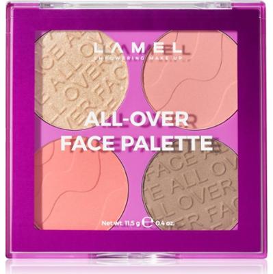 LAMEL All-Over Face Palette paletka do całej twarzy odcień 01 11.5 g