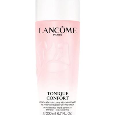 Lancôme Tonique Confort odświeżający tonik nawilżający z wodą różaną dla kobiet 200 ml