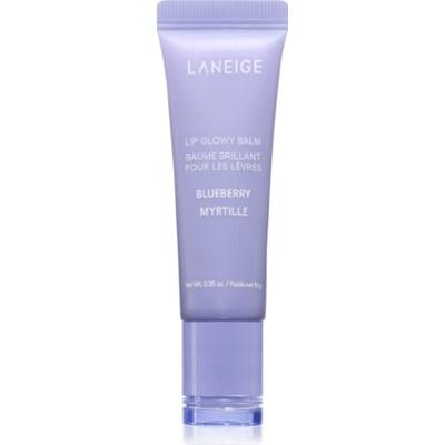 LANEIGE Lip Glowy Balm balsam do ust nawilżający i dodający blasku odcień Blueberry 10 g