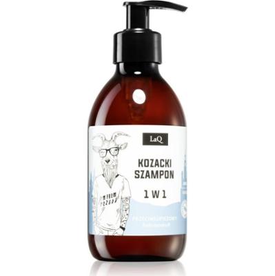 LaQ Goat From Poznaň szampon naturalny przeciw łupieżowi wyciąg z szyszek chmielu 300 ml