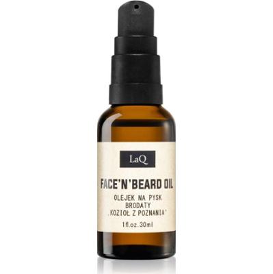 LaQ Goat From Poznaň olejek pielęgnacyjny do twarzy i zarostu 30 ml