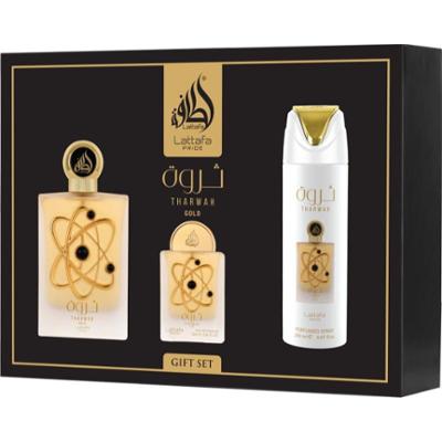 Lattafa Pride Tharwa Gold zestaw upominkowy unisex 1 szt.