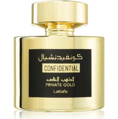 Lattafa Confidential Private Gold woda perfumowana unisex 100 ml