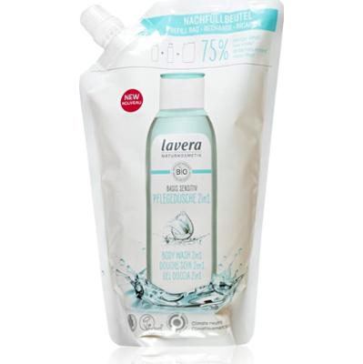 Lavera Basis Sensitiv żel pod prysznic do ciała i włosów do skóry wrażliwej napełnienie 500 ml