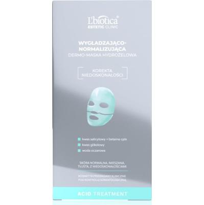 L’biotica Estetic Clinic Acid Treatment maska hydrożelowa o intensywnym działaniu o działaniu wygładzającym 1 szt.