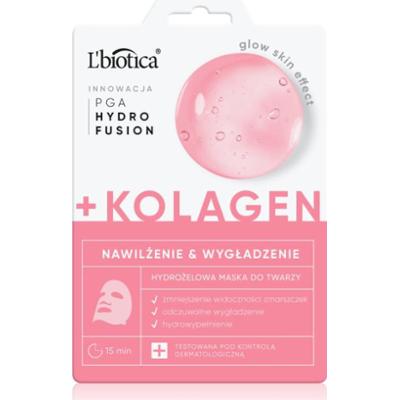 L’biotica PGA Hydro Fusion + Collagen maska hydrożelowa o intensywnym działaniu o działaniu wygładzającym 1 szt.