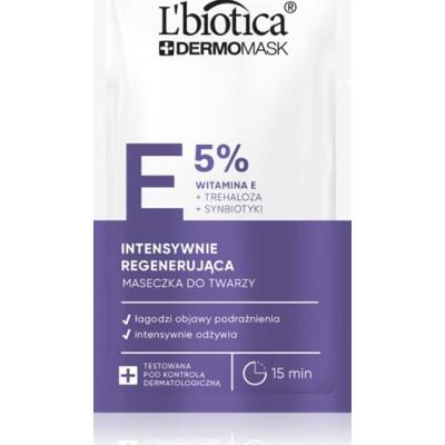 L’biotica DermoMask E 5% Intensywna maska regenerująca do twarzy 8 ml