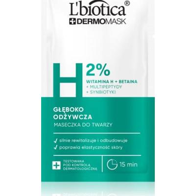 L’biotica DermoMask H 2% maska głęboko odżywiająca do twarzy 8 ml