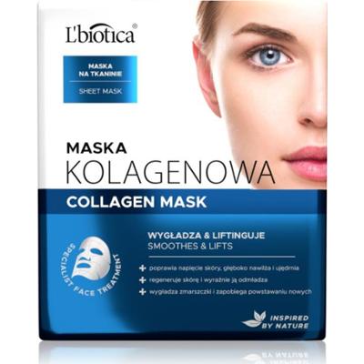 L’biotica Masks Collagen Platinium maseczka w płachcie z kolagenem 23 ml
