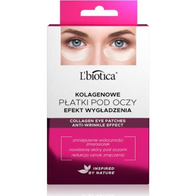 L’biotica Masks maska kolagenowa do okolic oczu o działaniu przeciwzmarszczkowym 6 szt.