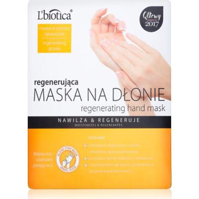 L’biotica Masks regenerująca maska do rąk w postaci rękawic 26 g