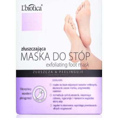 L’biotica Masks skarpetki złuszczające do stóp nawilżająco-zmiękczające 1 para