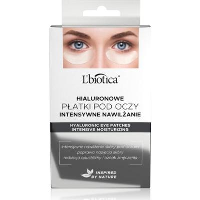 L’biotica Eye Patches Hyaluronic intensywna maska nawilżająca do okolic oczu 3x2 szt.