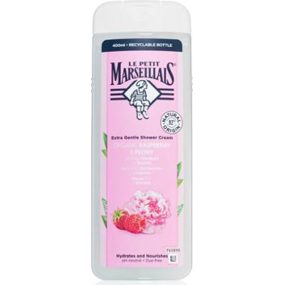 Le Petit Marseillais Raspberry BIO & Peony kremowy żel pod prysznic 400 ml
