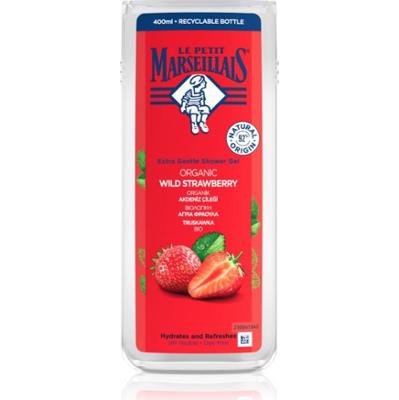 Le Petit Marseillais Organic Wild Strawberry delikatny żel pod prysznic 400 ml