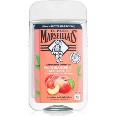 Le Petit Marseillais White Peach Bio & Nectarine Bio delikatny żel pod prysznic 250 ml