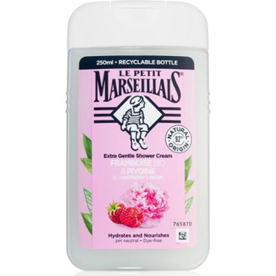 Le Petit Marseillais Raspberry BIO & Peony kremowy żel pod prysznic 250 ml