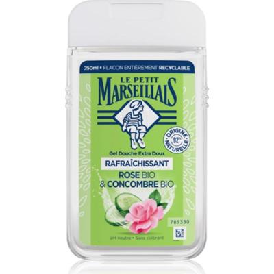 Le Petit Marseillais Rose Bio & Cucumber Bio delikatny żel pod prysznic 250 ml