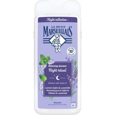Le Petit Marseillais Night Collection Lemon Balm & Lavender relaksujący żel pod prysznic 650 ml