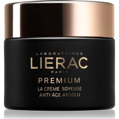 Lierac Premium The Silky Cream jedwabisty krem delikatny przeciw oznakom starzenia do wielokrotnego napełniania 50 ml