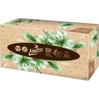 Linteo Paper Tissues Two-ply Paper, 100 pcs per box chusteczki papierowe 100 szt.