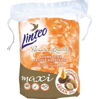Linteo Premium Maxi waciki do demakijażu Argan Oil 40 szt.