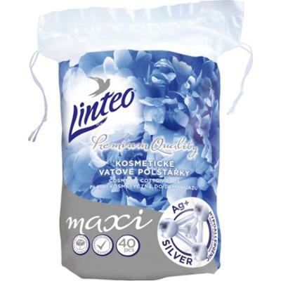 Linteo Premium Maxi waciki do demakijażu Silver 40 szt.
