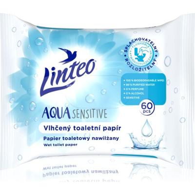 Linteo Aqua Sensitive nawilżany papier toaletowy 60 szt.
