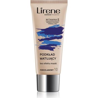 Lirene ALL DAY MATT! podkład matujący we fluidzie dla długotrwałego efektu odcień 10 Porcelain 30 ml
