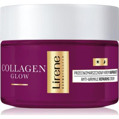 Lirene Collagen Glow 70+ krem przeciwzmarszczkowy i regenerujący dla odżywienia i optymalnego nawodnienia skóry 50 ml