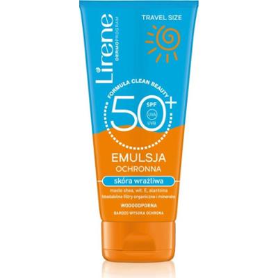 Lirene Sun care łagodząca emulsja ochronna dla cery wrażliwej SPF 50+ 90 ml