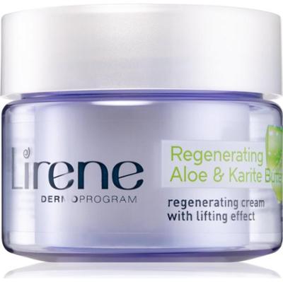 Lirene Hydration & Nourishment Regenerating Aloe krem regenerująco-liftingujący z aloesem i masłem bambuckim 50 ml