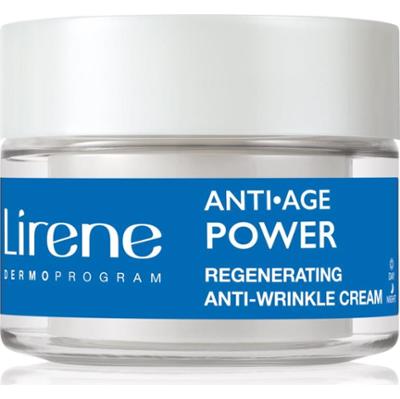 Lirene Anti Age Power krem intensywnie odmładzający o działaniu przeciwzmarszczkowym 55+ 50 ml