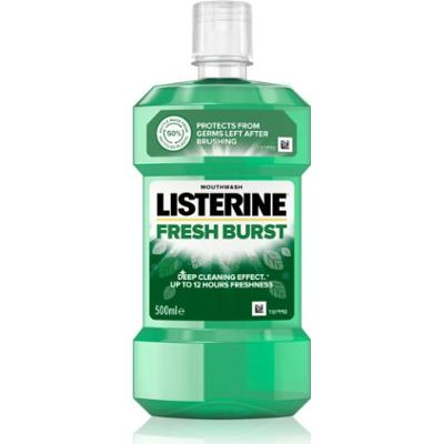 Listerine Fresh Burst płyn do płukania jamy ustnej redukujący płytkę nazębną 500 ml
