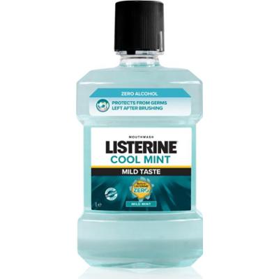 Listerine Cool Mint Mild Taste płyn do płukania ust bez alkoholu smak Cool Mint 1000 ml