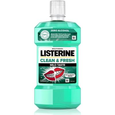Listerine Clean & Fresh płyn do płukania ust przeciw próchnicy 500 ml