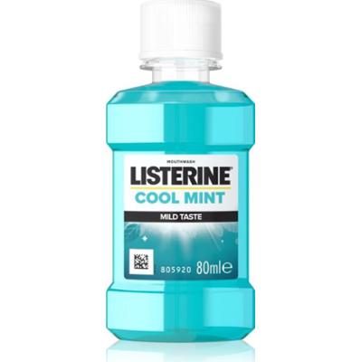 Listerine Cool Mint Mild Taste płyn do płukania ust bez alkoholu smak Cool Mint 80 ml