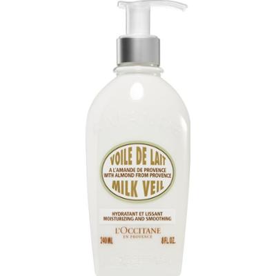 L’Occitane Almond Milk Veil nawilżające mleczko do ciała o działaniu wygładzającym 240 ml