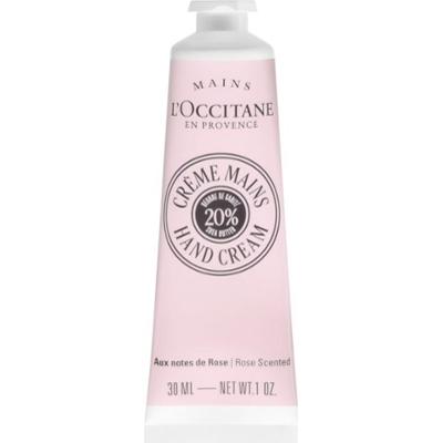 L’Occitane Shea Butter Rose Hand Cream krem pielęgnacyjny do rąk z różanym aromatem 30 ml