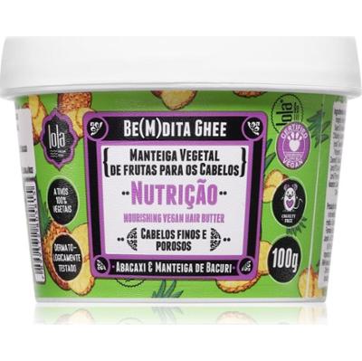 Lola Cosmetics BE(M)DITA GHEE NUTRIÇÃO odżywcza maska do włosów 100 g