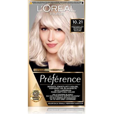 L’Oréal Paris Préférence Cool Blondes farba do włosów odcień 10.21 Stockholm 1 szt.