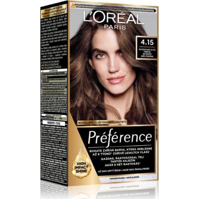 L’Oréal Paris Préférence farba do włosów odcień 4.15 Intense Deep Brown 1 szt.
