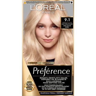 L’Oréal Paris Préférence farba do włosów odcień 9.1 Viking 1 szt.
