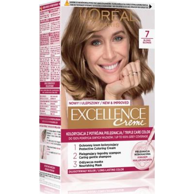 L’Oréal Paris Excellence Cool Creme farba do włosów odcień 7 Blond 1 szt.