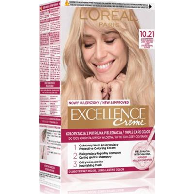 L’Oréal Paris Excellence Cool Creme farba do włosów odcień 10.21 Bardzo jasny perłowy blond 1 szt.