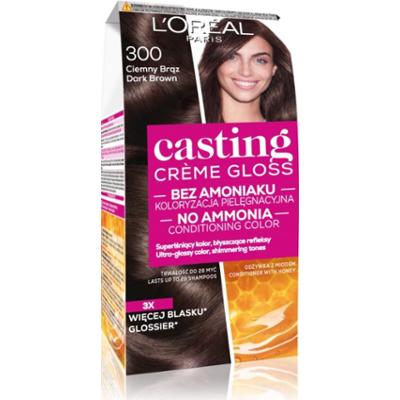 L’Oréal Paris Casting Creme Gloss farba do włosów odcień 300 Ciemny Brąz 1 szt.