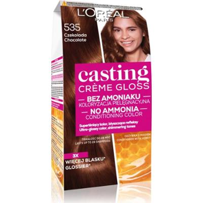 L’Oréal Paris Casting Creme Gloss farba do włosów odcień 535 Czekolada 1 szt.