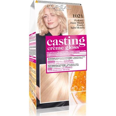 L’Oréal Paris Casting Creme Gloss farba do włosów odcień 1021 Jasny perłowy blond 1 szt.