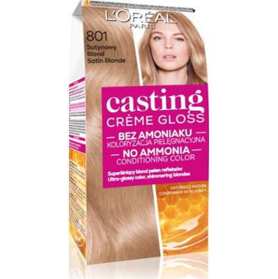 L’Oréal Paris Casting Creme Gloss farba do włosów odcień 801 Satynowy blond 1 szt.
