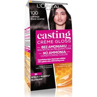 L’Oréal Paris Casting Creme Gloss farba do włosów odcień 100 Lukrecja 1 szt.